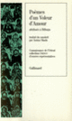 Couverture Poèmes d'un Voleur d'Amour ( Bilhana)