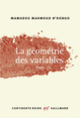 Couverture La géométrie des variables (Mamadou Mahmoud N'Dongo)