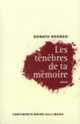 Couverture Les Ténèbres de ta mémoire (Donato Ndongo)