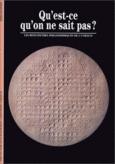 Couverture Qu'est-ce qu'on ne sait pas? ()