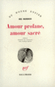 Couverture Amour profane, amour sacré (Iris Murdoch)