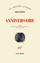 Couverture Anniversaire (Carlos Fuentes)
