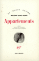 Couverture Appartements (Wolfgang Georg Fischer)