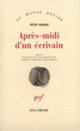 Couverture Après-midi d'un écrivain (Peter Handke)