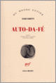 Couverture Auto-da-fé (Elias Canetti)