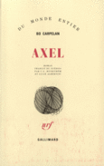 Couverture Axel ()