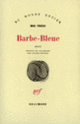 Couverture Barbe-Bleue (Max Frisch)