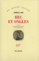 Couverture Bec et ongles (Gabrielle Lord)