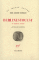 Couverture Berlinestouest et autres récits (Hans Joachim Schädlich)