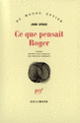 Couverture Ce que pensait Roger (John Updike)