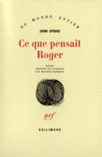Couverture Ce que pensait Roger ()