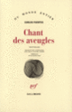Couverture Chant des aveugles (Carlos Fuentes)