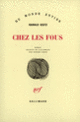 Couverture Chez les fous (Rainald Goetz)