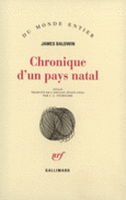 Couverture Chronique d'un pays natal ()