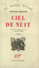 Couverture Ciel de nuit (Chandler Brossard)