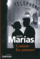 Couverture Comme les amours (Javier Marías)