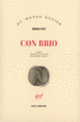 Couverture Con brio (Brina Svit)