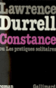 Couverture Constance ou Les pratiques solitaires (Lawrence Durrell)