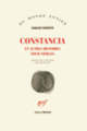 Couverture Constancia et autres histoires pour vierges (Carlos Fuentes)