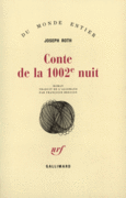 Couverture Conte de la 1002<sup>e</sup> nuit ()