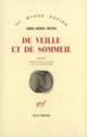 Couverture De veille et de sommeil (Anna Maria Ortese)