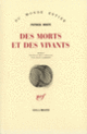 Couverture Des Morts et des vivants (Patrick White)