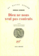 Couverture Dieu ne nous veut pas contents (Griselda Gambaro)