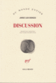 Couverture Discussion (Jorge Luis Borges)