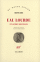 Couverture Eau lourde et autres nouvelles (Martin Amis)