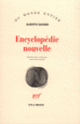 Couverture Encyclopédie nouvelle (Alberto Savinio)