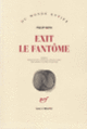 Couverture Exit le fantôme (Philip Roth)