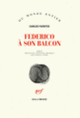 Couverture Federico à son balcon (Carlos Fuentes)