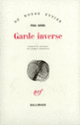 Couverture Garde inverse (Paul Goma)