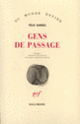 Couverture Gens de passage (Félix Kandel)