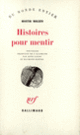 Couverture Histoires pour mentir (Martin Walser)