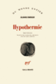 Couverture Hypothermie (Álvaro Enrigue)