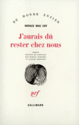Couverture J'aurais dû rester chez nous ()