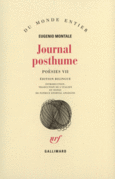 Couverture Journal posthume ()