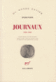Couverture Journaux (Sylvia Plath)