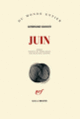 Couverture Juin (Gerbrand Bakker)