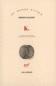 Couverture K. (Roberto Calasso)