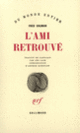Couverture L'ami retrouvé (Fred Uhlman)