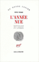 Couverture L'Année nue (Boris Pilniak)