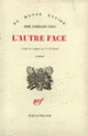 Couverture L'autre face (José Corrales Egea)