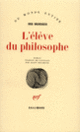 Couverture L'élève du philosophe (Iris Murdoch)