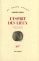 Couverture L'Esprit des lieux (Lawrence Durrell)