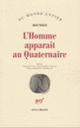 Couverture L'Homme apparaît au Quaternaire (Max Frisch)