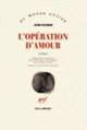 Couverture L'opération d'amour (Juan Gelman)