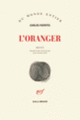 Couverture L'oranger (Carlos Fuentes)