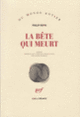 Couverture La bête qui meurt (Philip Roth)